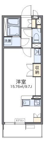 レオネクストアーバンブルーの間取り画像