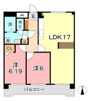 清幸マンション野田の間取り画像