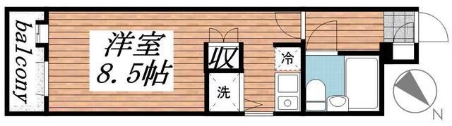 ヴィラ西台の間取り画像