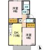 プレジール大和Ⅱの間取り画像
