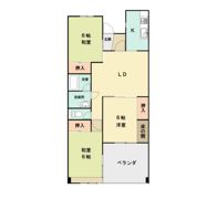 ニュータウンマンションの間取り画像