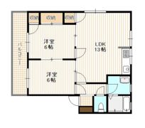 スぺランツァ六番館の間取り画像