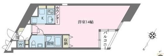 ドゥーエ学芸大学の間取り画像