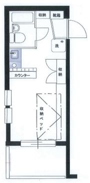 ベルトピア日吉Ⅱの間取り画像