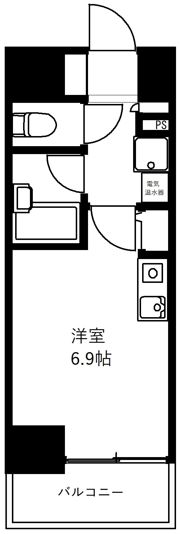 アンセラジオ新越谷の間取り画像