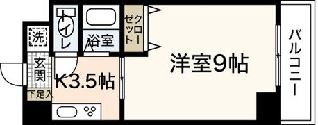 ラフィーネ幟町の間取り画像