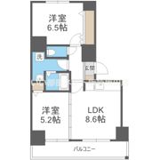 トレヴァンス梅田の間取り画像