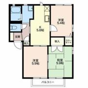 シャルマン森の間取り画像