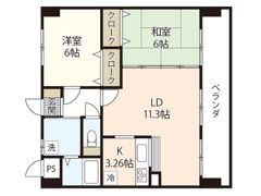 キャトル セゾンの間取り画像