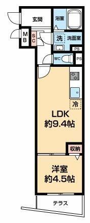 NEXAS EBARAの間取り画像