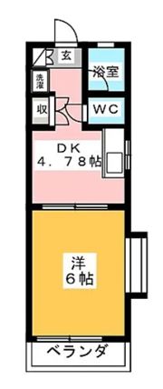 サンジュエリー所沢の間取り画像