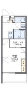レオパレスリバーサイドの間取り画像