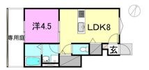 BELGRAVIA南市駅3Premiumの間取り画像