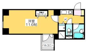 エグゼクティブコート中新町の間取り画像