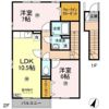 グランモア鶴江の間取り画像