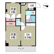 三ツ和マンションの間取り画像