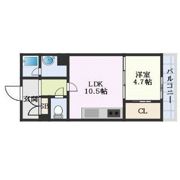 Paradiso熊本駅前の間取り画像