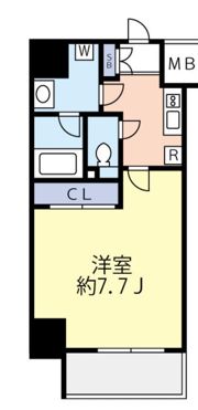 パークウェル三ノ輪駅前の間取り画像