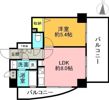 アーバンビュー倉敷カレッジコートの間取り画像