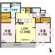 サンヒュッゲの間取り画像