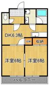 サンライズ門司の間取り画像