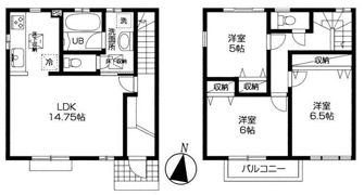 SHUKURA新秋津の間取り画像
