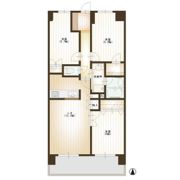藤和シティーホームズ小金井緑町の間取り画像