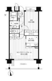 パシフィーク品川の間取り画像