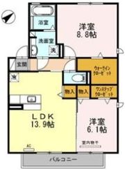 八事ガーデンの間取り画像