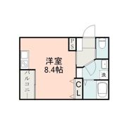 ラ・ポルテ光の森北ⅧSouthの間取り画像