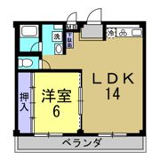 エステートFの間取り画像