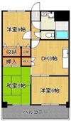 小文字幹線ビルの間取り画像