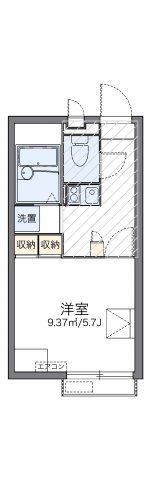 レオパレスベルウッドの間取り画像
