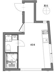 trias白金台の間取り画像