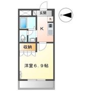 ブルージュの間取り画像