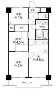 センチュリー浦和の間取り画像
