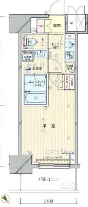 ルーブル中板橋弐番館の間取り画像