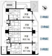 Bris登戸の間取り画像