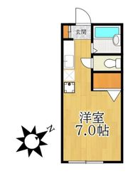 メゾン・ド・テイトの間取り画像