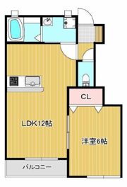 ラック早島の間取り画像