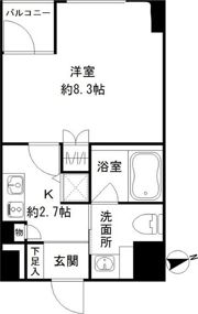 RODIA立川の間取り画像