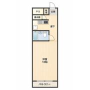 グリーンコーポ熊本 A棟 415号の間取り画像
