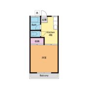 コーポ桂Bの間取り画像