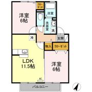パラシオンの間取り画像