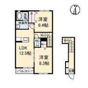 フロレゾン B棟の間取り画像