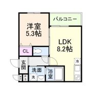 （仮称）フジパレス大今里南A棟の間取り画像