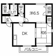 アピオ千里E棟の間取り画像
