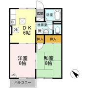 プレジールひかりの間取り画像