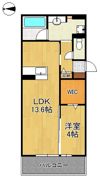 HABITAT YOSHINOの間取り画像