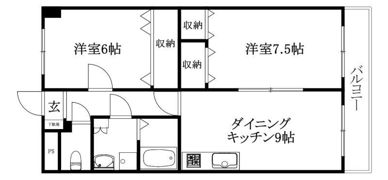 グレース久万ノ台の間取り画像